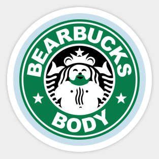 Bearbucks Body Sticker